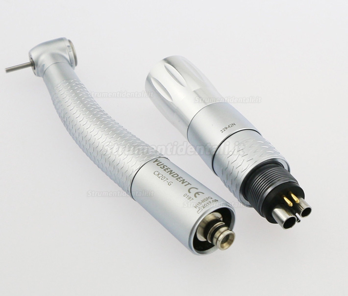 YUSENDENT® CX207-GN-SP Turbine LED Push Butto testa standard con Collegamento NSK compatibile